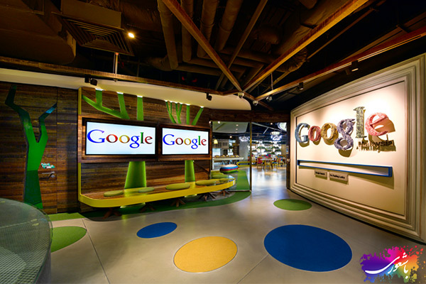 سالن های شرکت گوگل