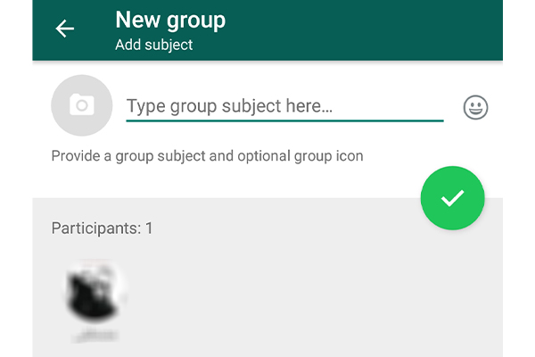 چگونه در واتساپ گروه جدید بسازیم