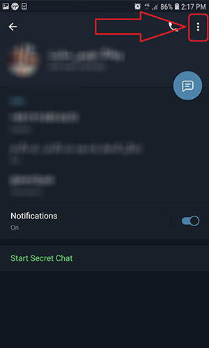 چگونه میتوان یک مخاطب را از تلگرام حذف کرد
