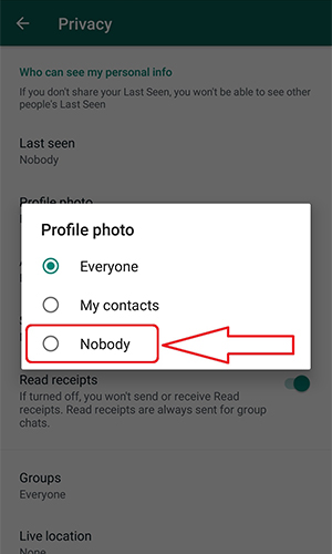 چگونه عکس پروفایل واتساپ خود را قفل کنیم